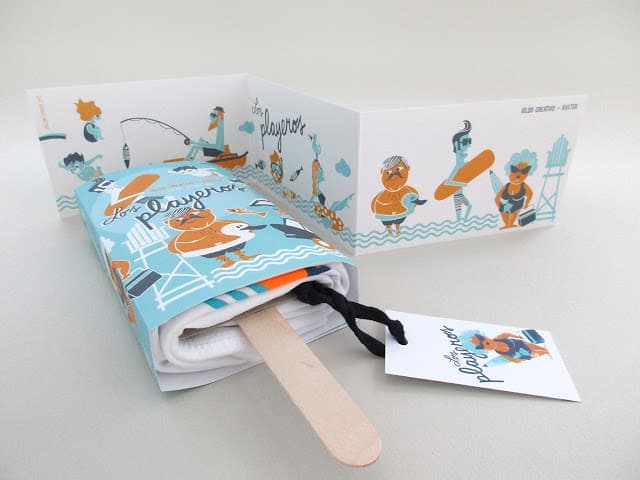 Cross-category packaging on a stick