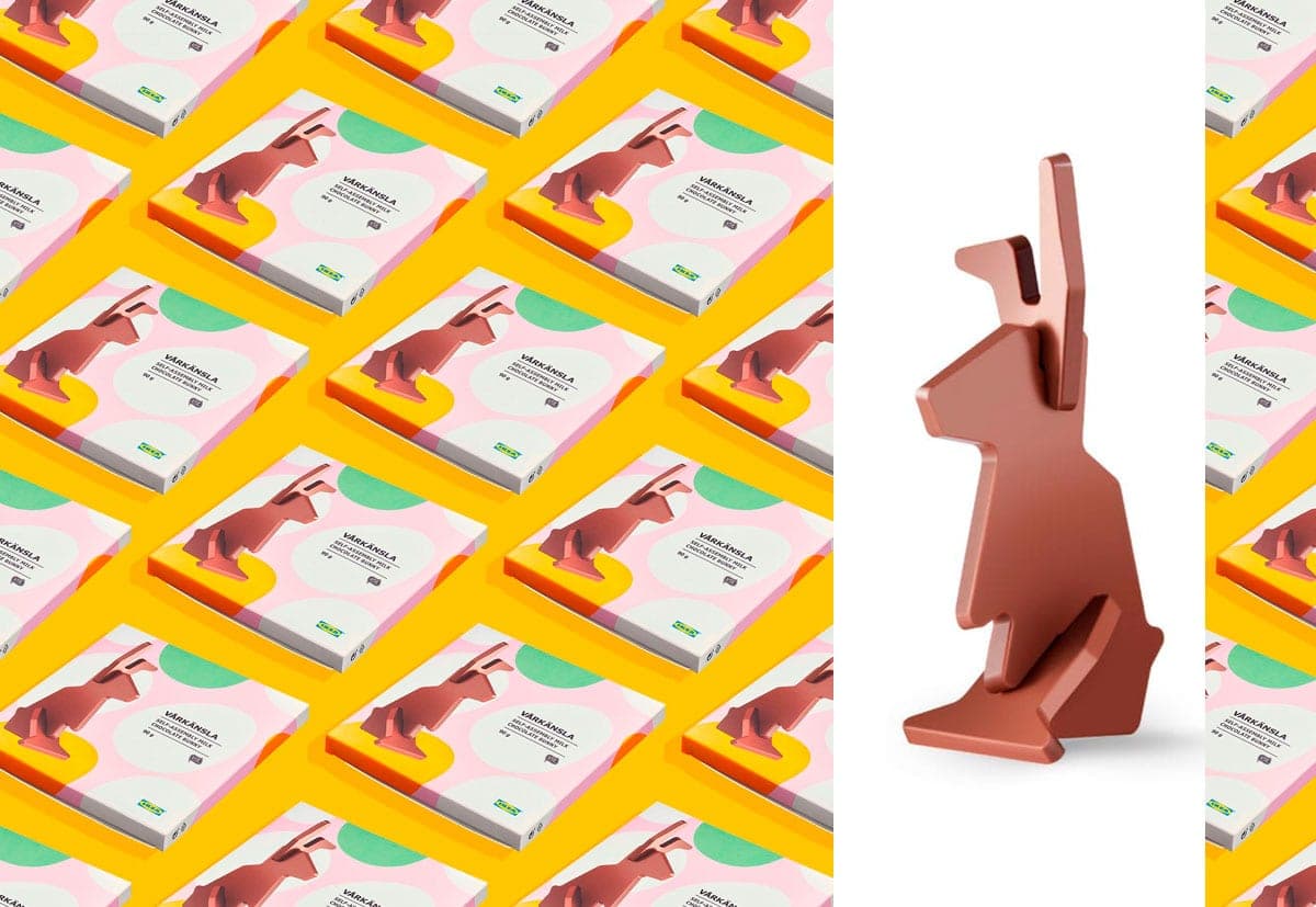 ikea astuccio slim coniglietto pasqua smartpackaging