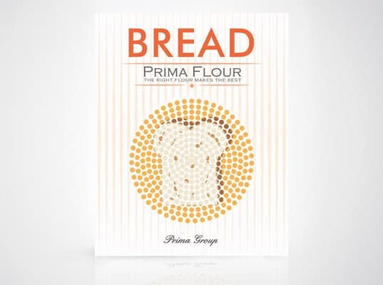 Bread flour packaging by Prima