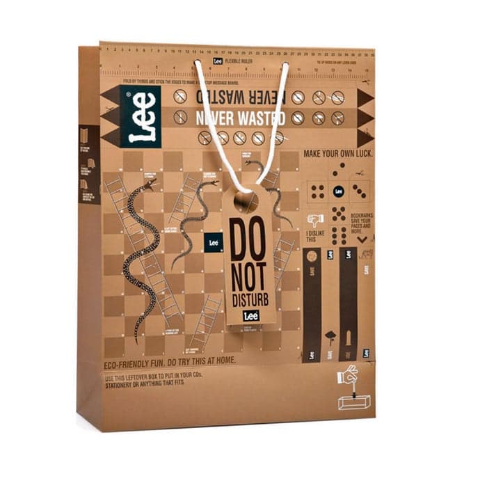 Creatively reusable Lee bag