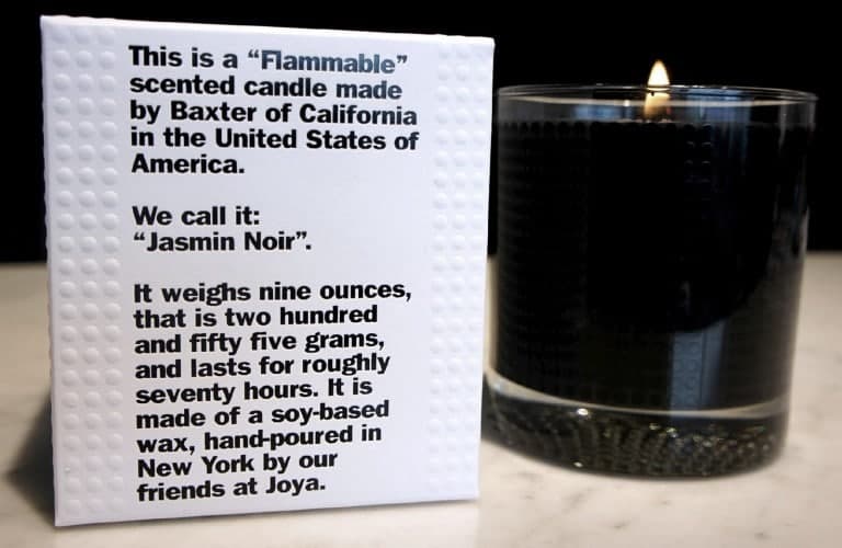 Candle packaging