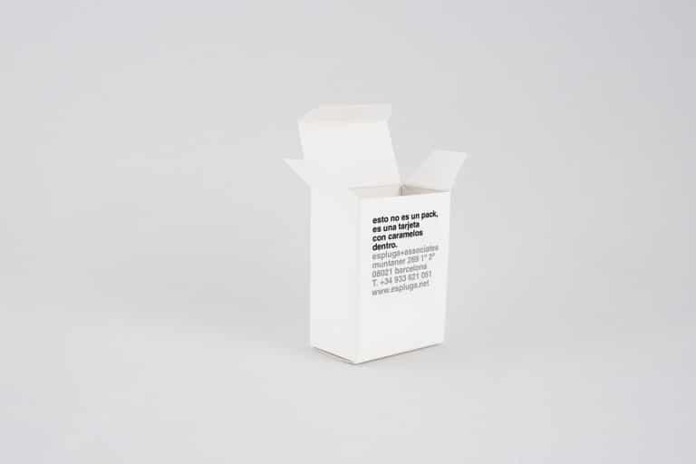 Minimalist candy box