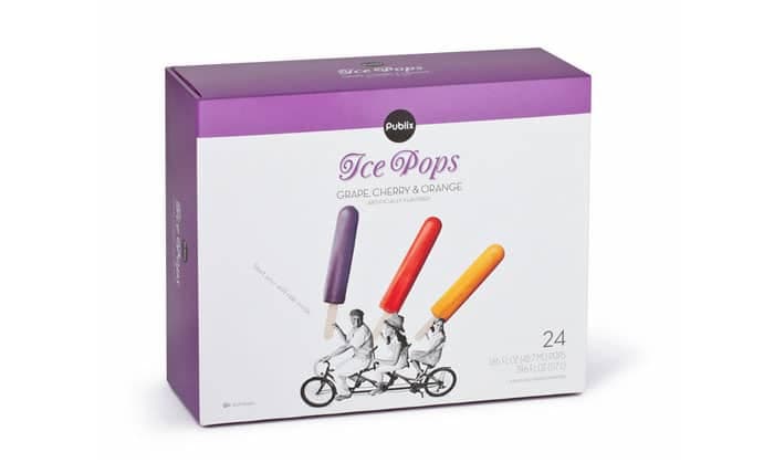 Fruit popsicle packaging