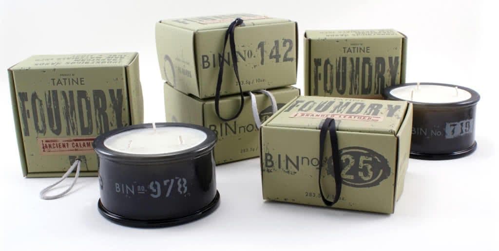 Tatine Foundry candles