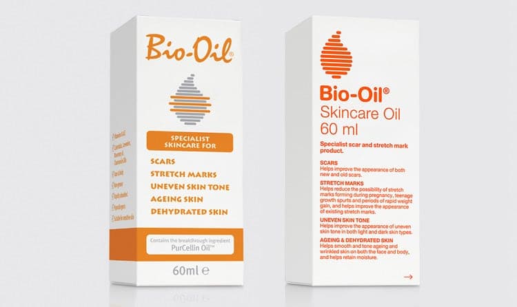 Simplification for the Bio Oil packaging
