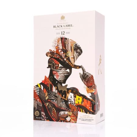 Johnny Walker limited packaging by Tristan Eaton