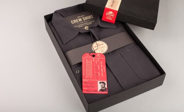 Red Kap Packaging for Shirts