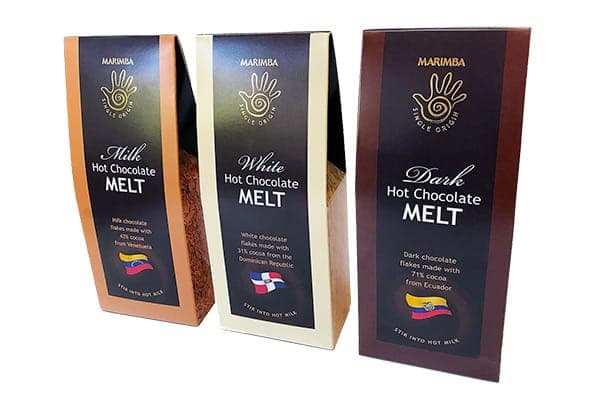 Scatole a soffietto parziale con laminazione per cioccolato fino