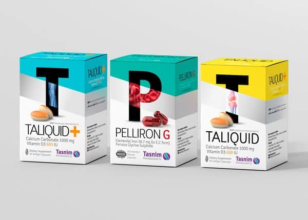 Grafica e approccio farmaceutico per prodotti benessere