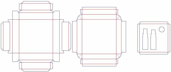 Cofanetto regalo: fustella