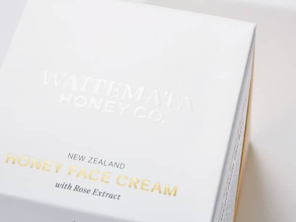 Luxury embellishment minimal packaging design