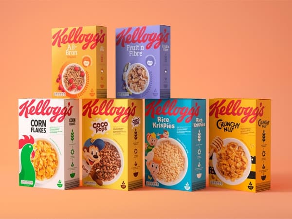 Regular shaped boxes easy to position