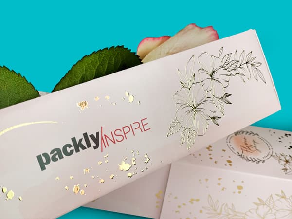 Closeup on the graphics from our inspirational packaging