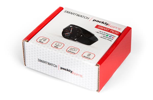 valigetta in ondulato per smartwatch