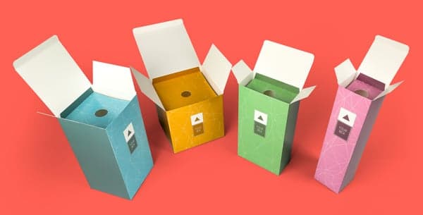 Boxes with bottle tube neck lock and auto bottom