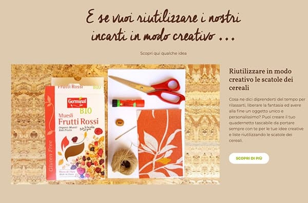 Esempi di riuso creativo del packaging