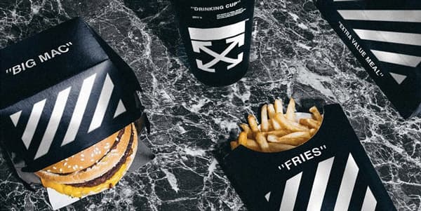 Fast food packaging in limited edition