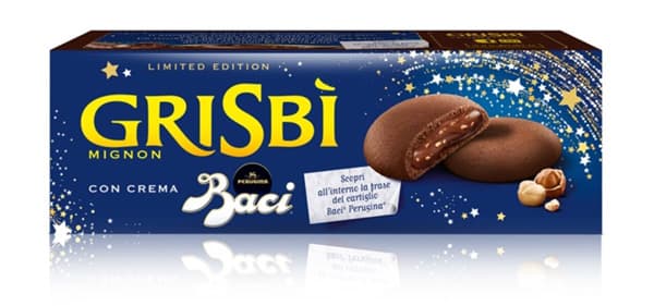 Preview of Grisbì with Baci Perugina cream