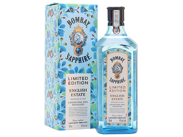 Scatola Deluxe con soffietto per gin Bombay Sapphire