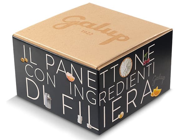 Packaging for gourmet panettone