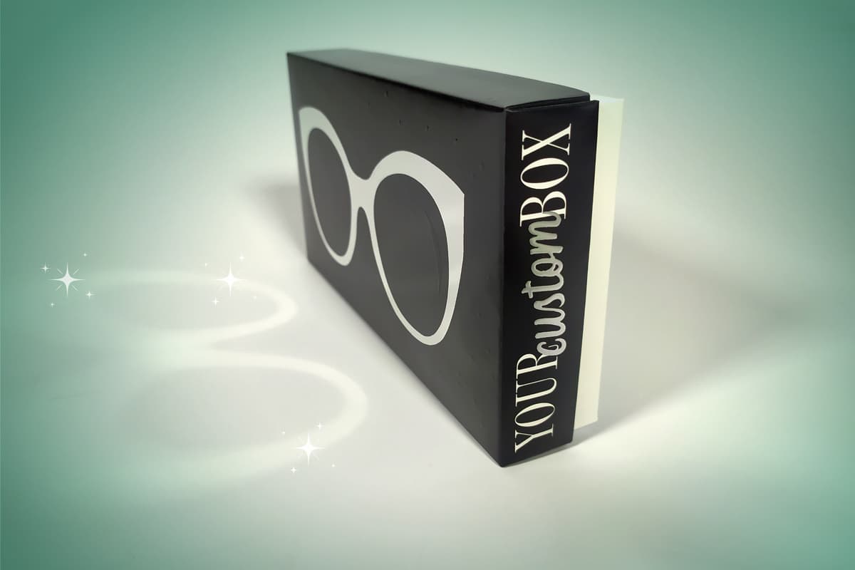 2021 packly inspire sunglasses lid and bottom box