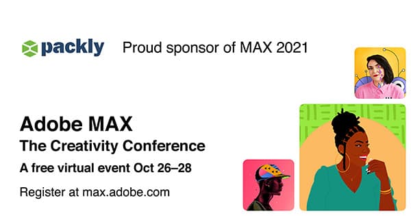 Packly Silver Sponsor di Adobe Max 2021