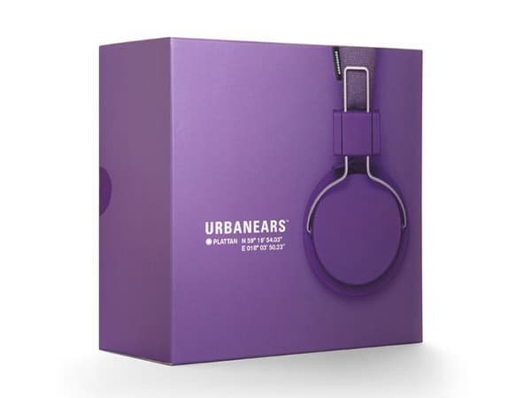 Minimal Very Peri headset box