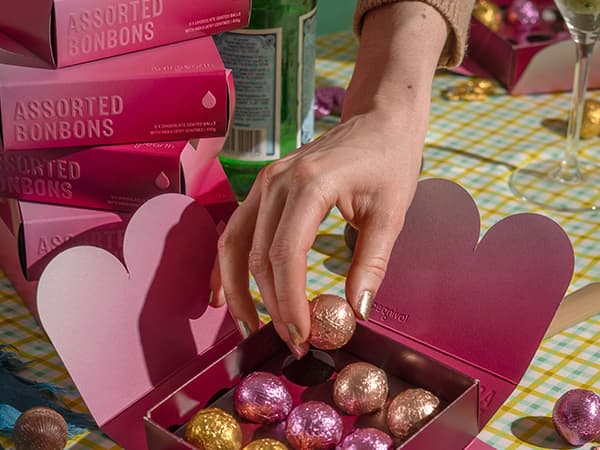 Sorprendente confezione Tsutsumi per bon bon