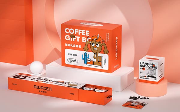 Packaging caffè umoristico per la generazione Z