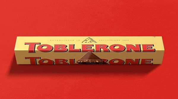 Dettagli fotografici nel rebranding Toblerone
