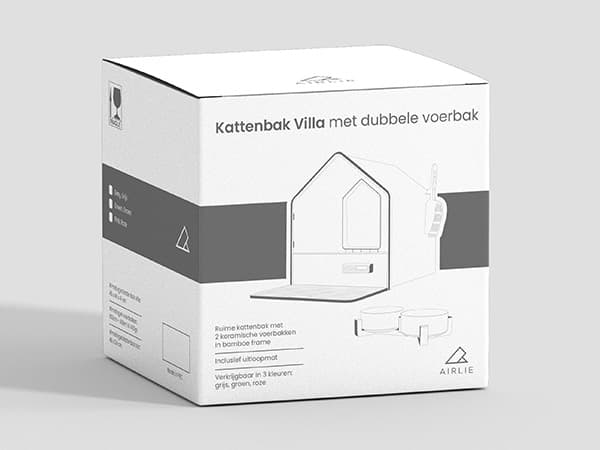 emballage blanc pour l'expédition