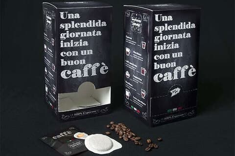 Scatola per cialde del caffè
