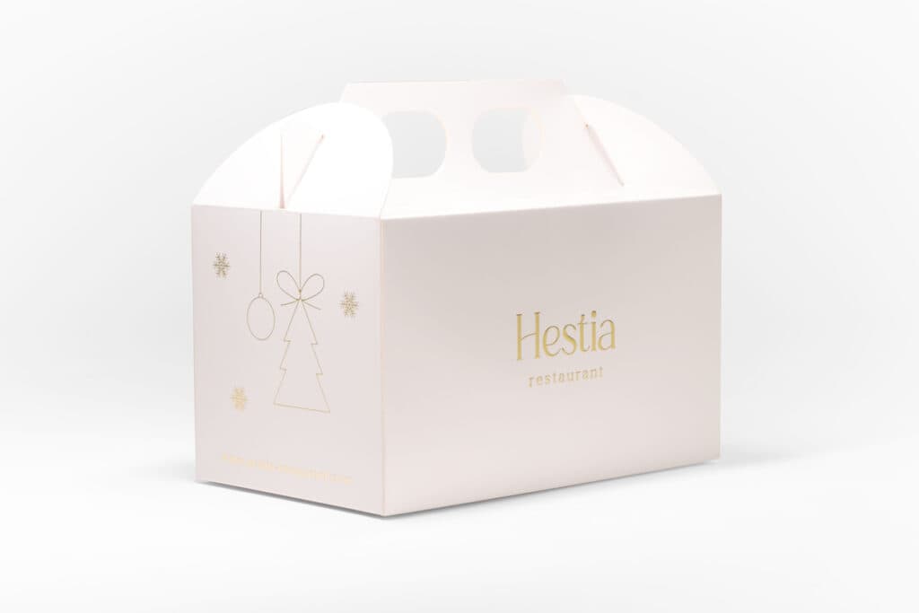 Packaging navideño: minimalismo de lujo