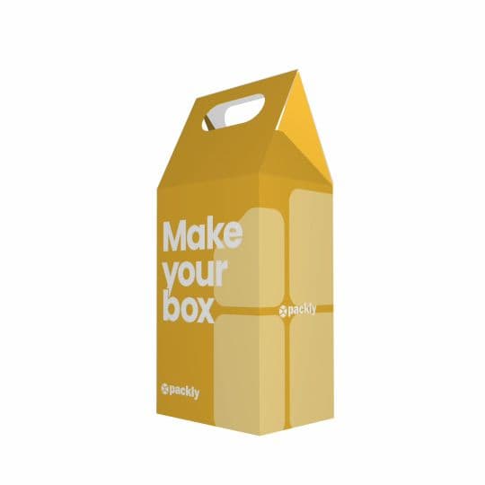 Caja con fuelle parcial