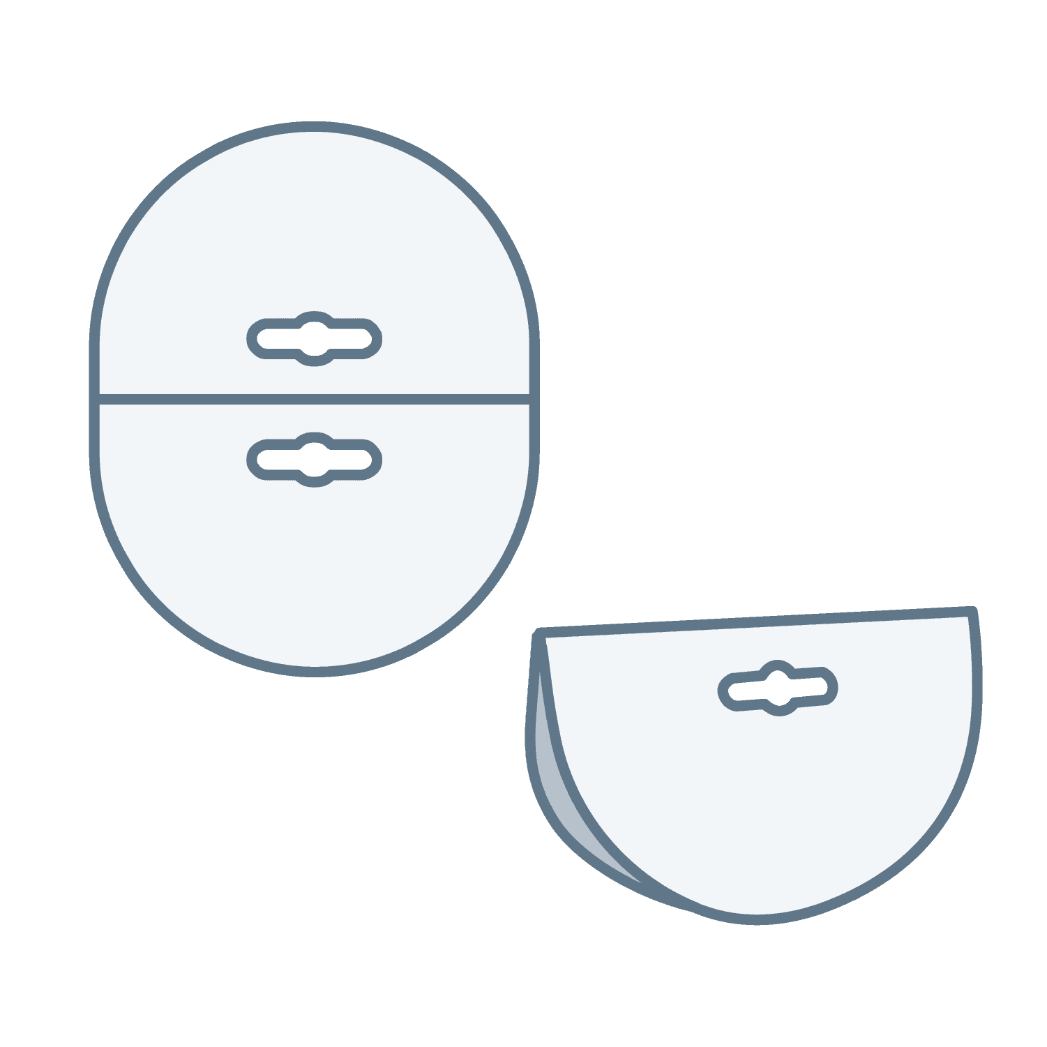 Etikette für Beutel