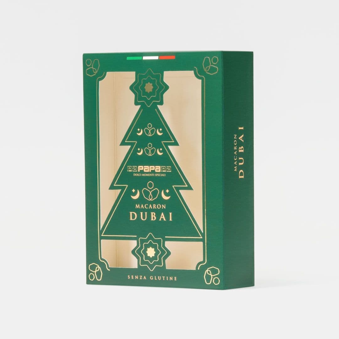 Caja para galletas navideñas Papa