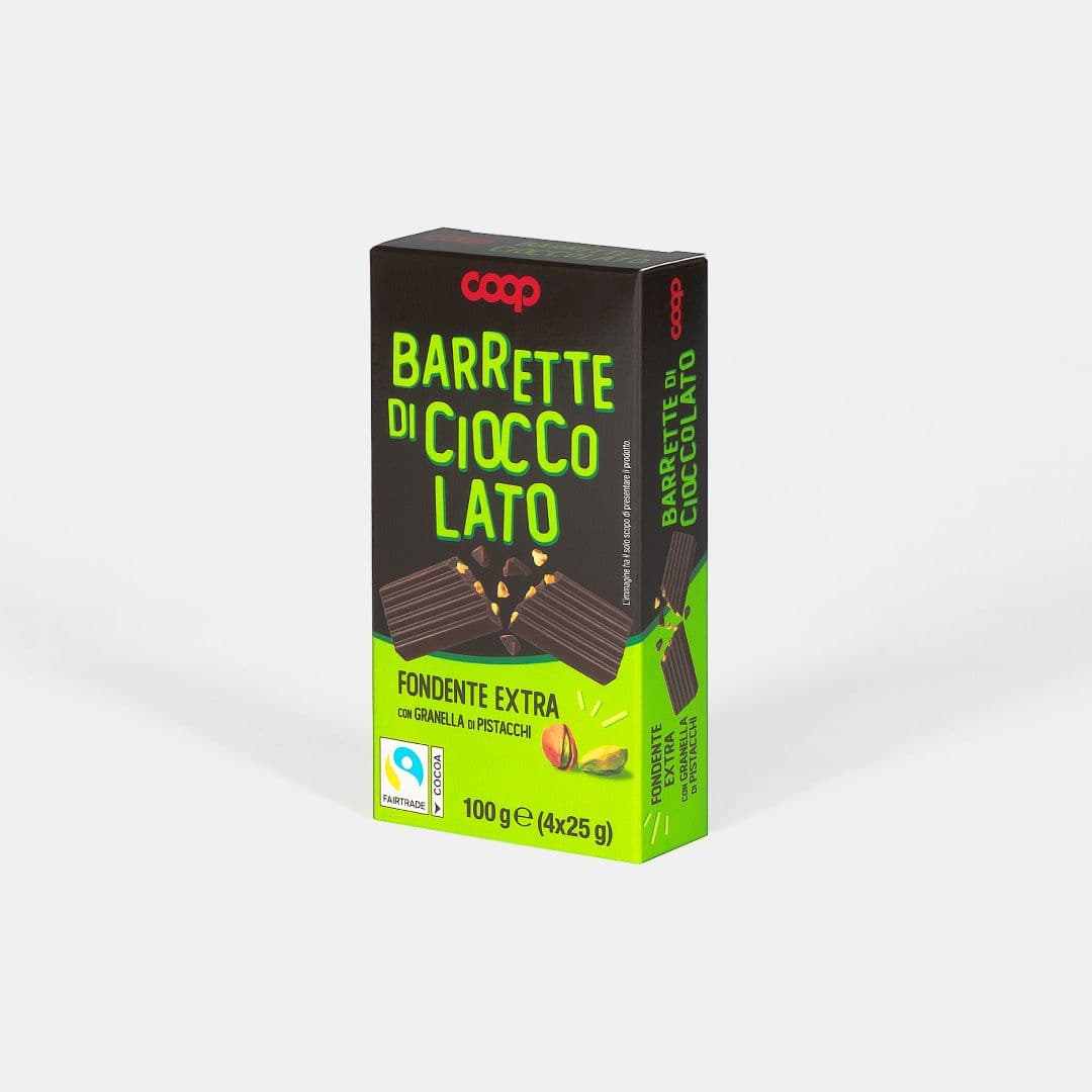 Embalaje alimentario Coop chocolate