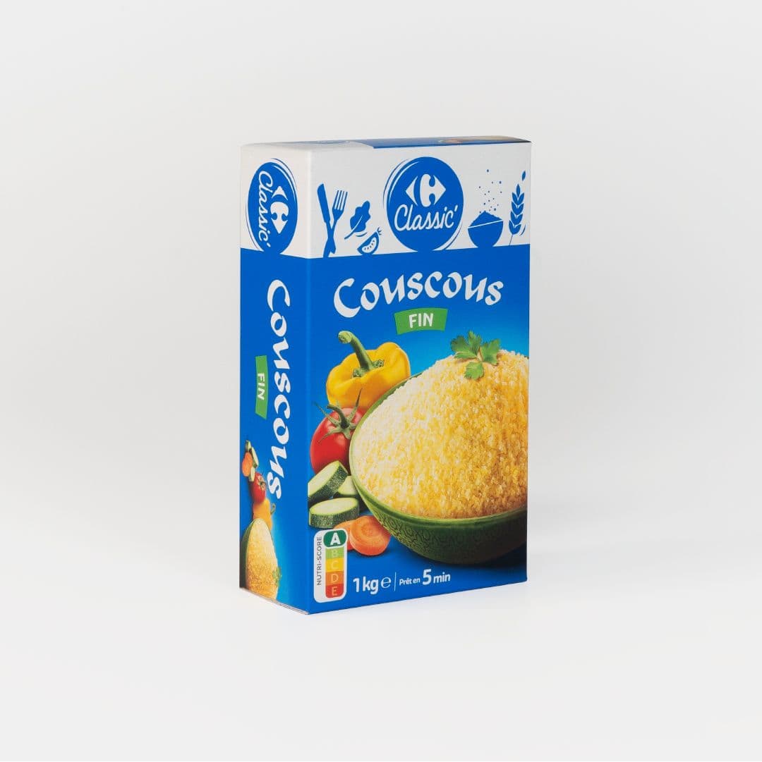 Carrefour-Lebensmittelverpackungen