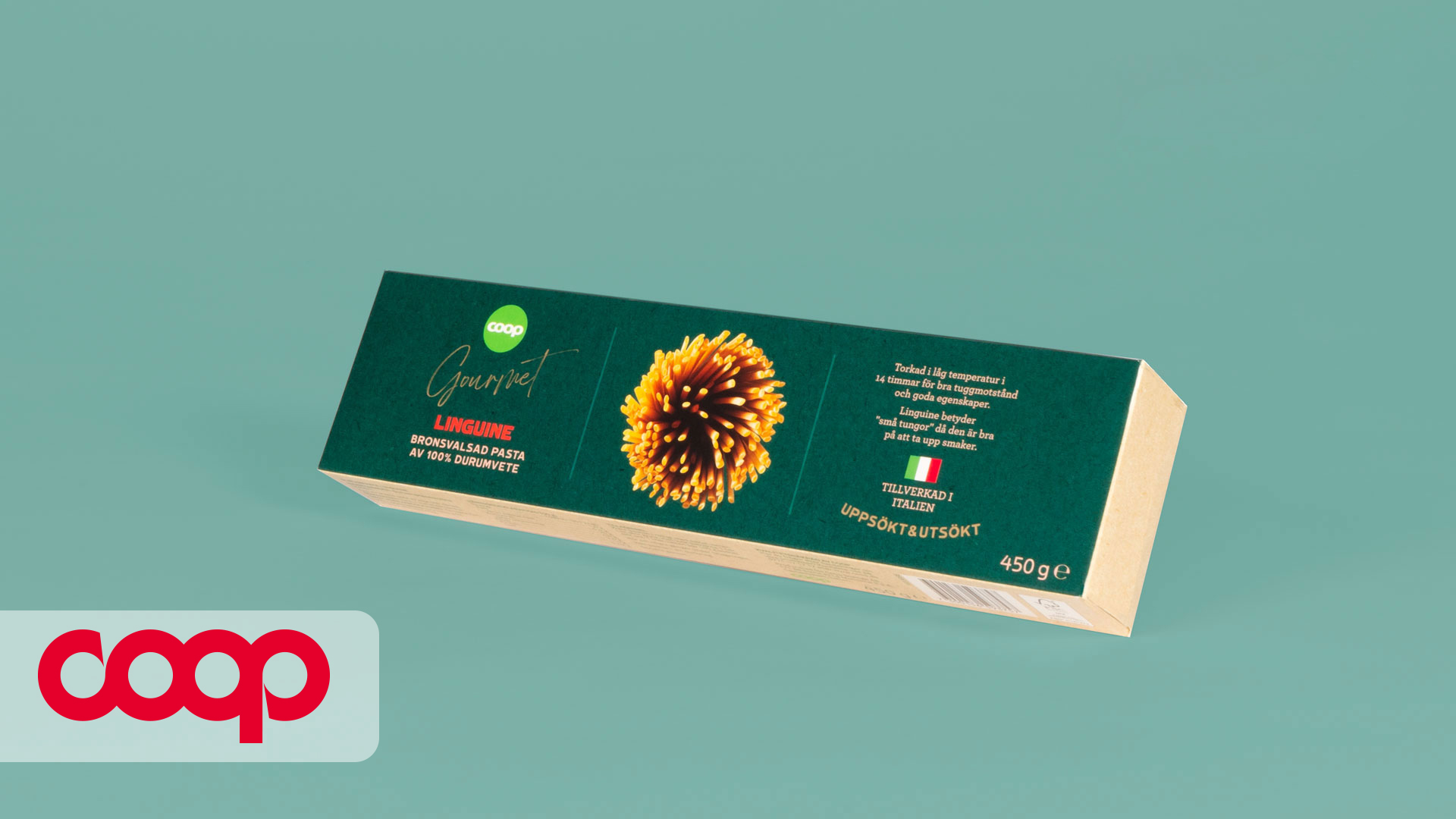 Linguine packaging Coop