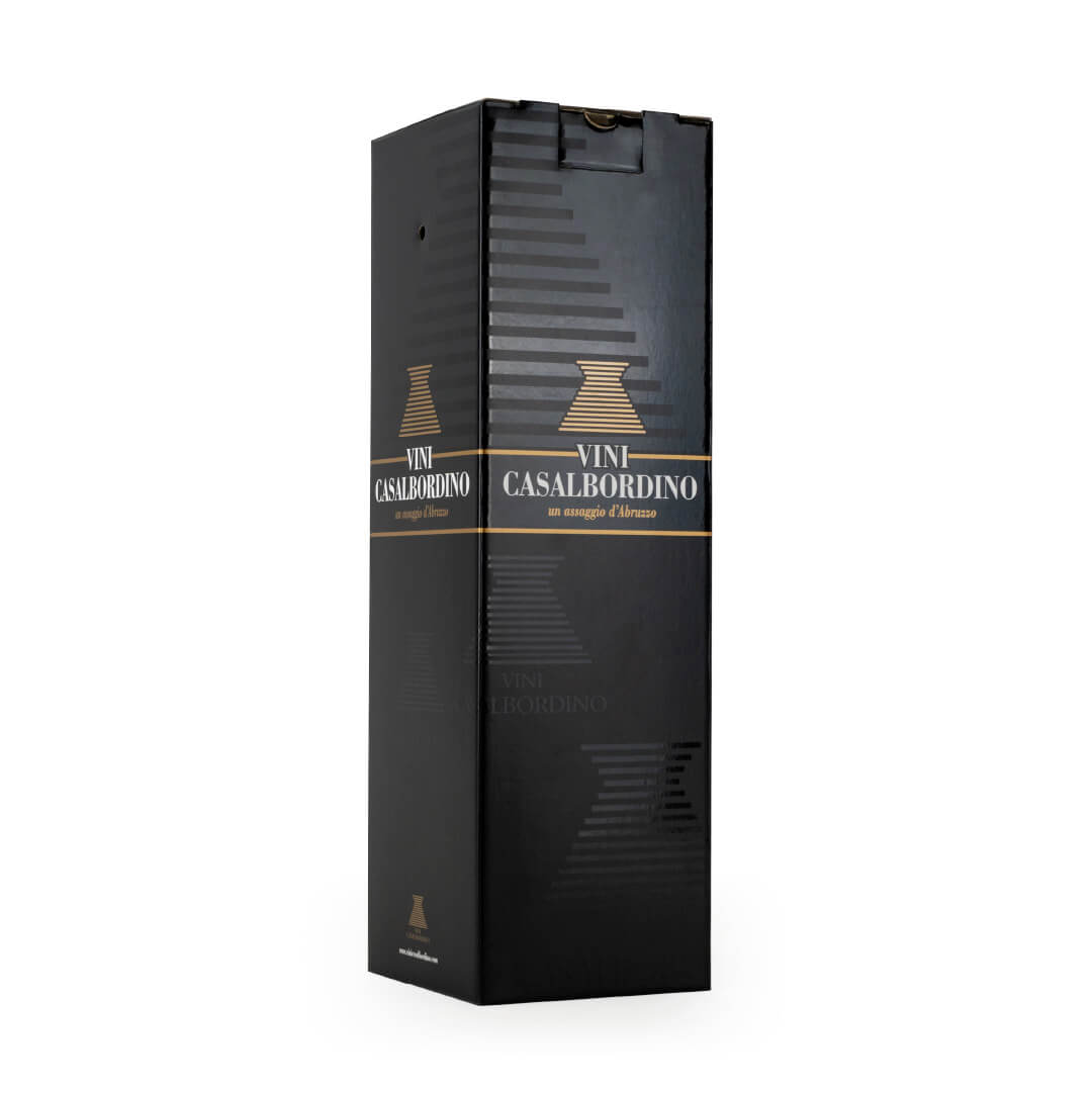 Vini Casalbordino custom wine bottle box